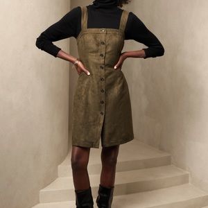 Banana Republic Factory Suede Mini Dress